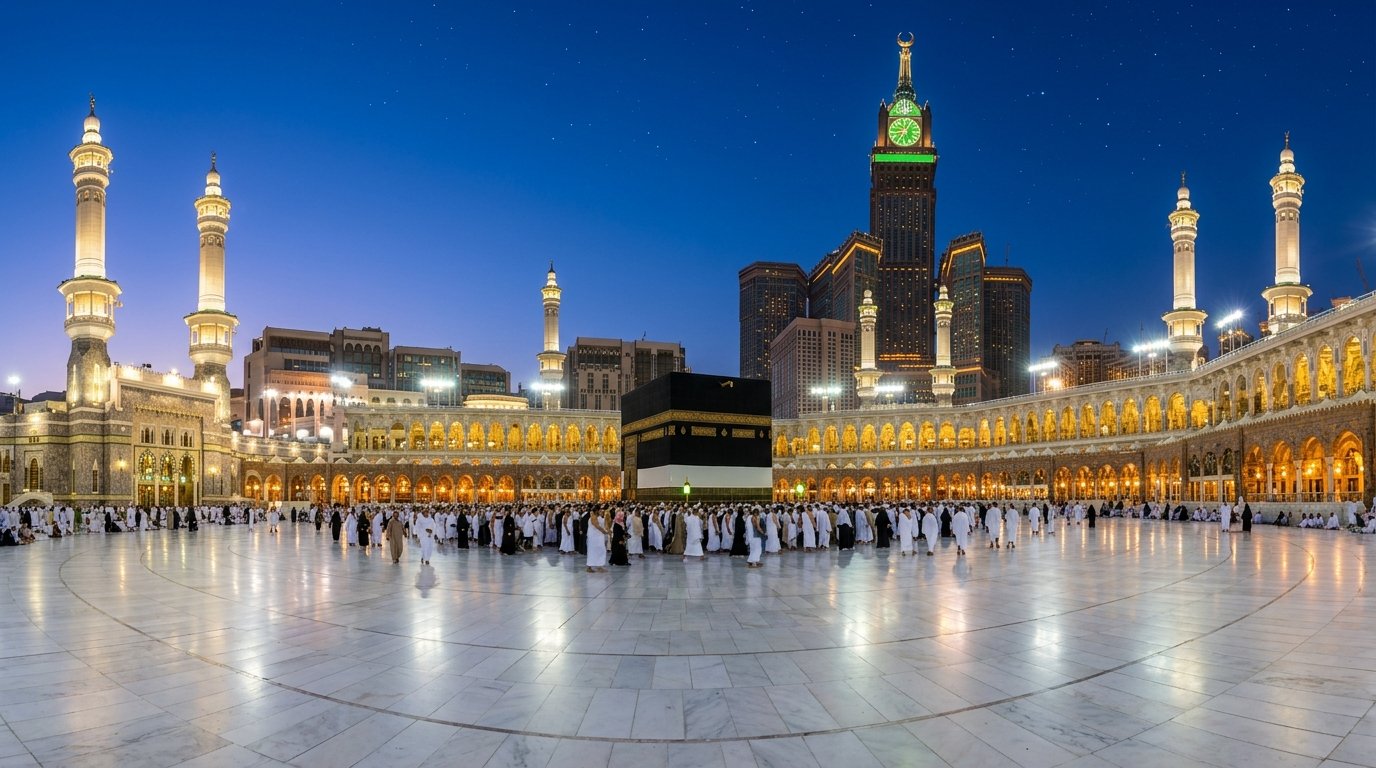 Zayora Travels Luxury Umrah Package Makkah Clock Tower and Kaaba
